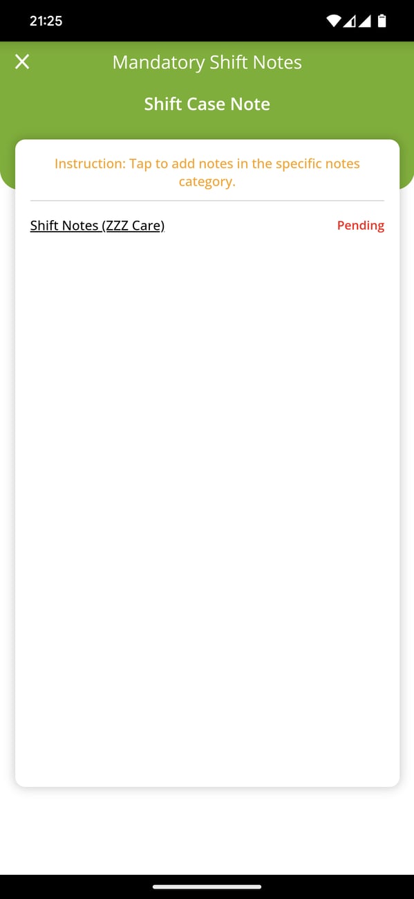 Simple Headings Shift Notes.pdf Member Guide - Submitting a Timesheet